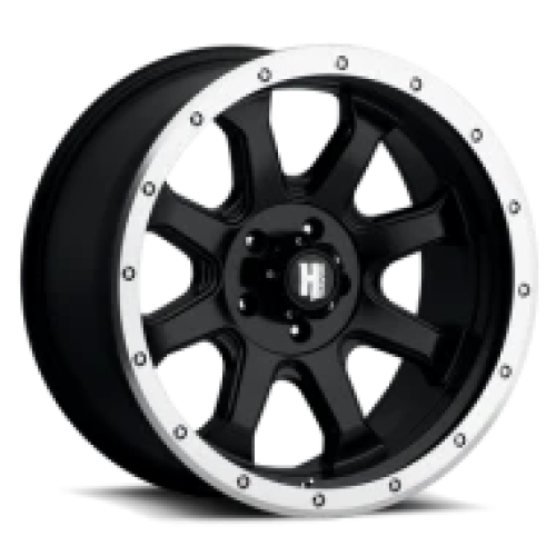 Havok H105-M Dark Flat Black w/ Machined Bead and Edge Photo