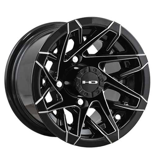 HD Golf Canyon Black W/ Milled Edge - Part Number CY107042-14GB-M HD Golf Canyon Black W/ Milled Edge Photo