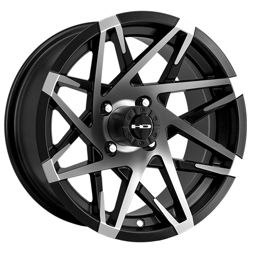 HD Golf Canyon Satin Black Machined - Part Number CY127042-14SBM HD Golf Canyon Satin Black Machined Photo