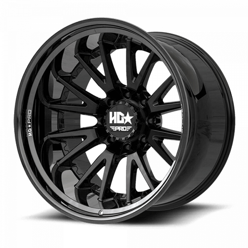 HD Pro LHD Pro 2 Matte Black With Gloss Black Lip - Part Number LHDPRO220118180-33K-A5 HD Pro LHD Pro 2 Matte Black With Gloss Black Lip Photo