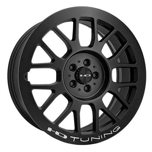 HD Wheels Gear Satin Black W/ Milling - Part Number GE18902245SB HD Wheels Gear Satin Black W/ Milling Photo