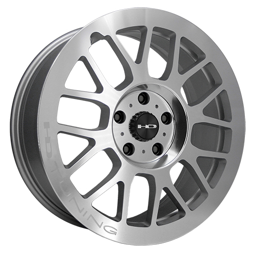 HD Wheels Gear Silver Machined Polished Face - Part Number GE18752135SMP HD Wheels Gear Silver Machined Polished Face Photo