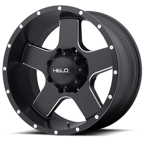 Helo HE886 Sati Black W/ Milled Spokes Photo