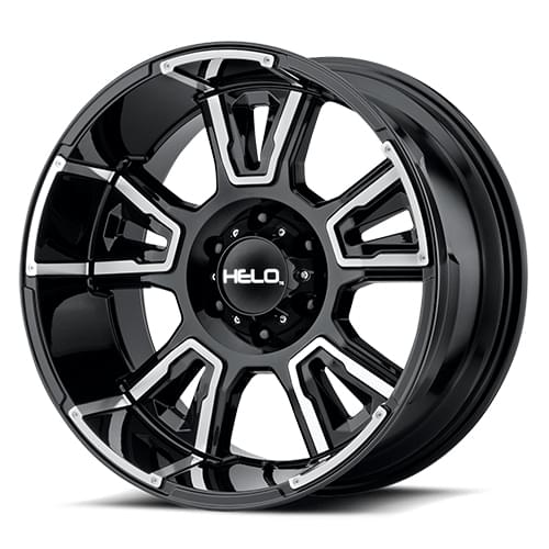 Helo HE914 Gloss Black W/ Machined - Part Number HE91429087300 Helo HE914 Gloss Black W/ Machined Photo