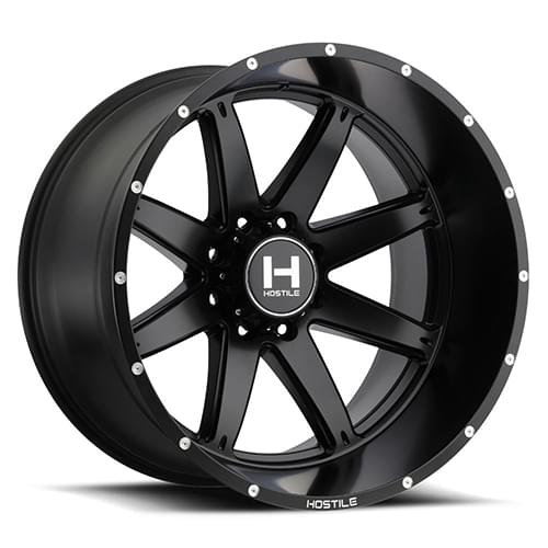 Hostile Alpha H109 5 Lug Asphalt - Part Number H109-2012513947BB Hostile Alpha H109 5 Lug Asphalt Photo