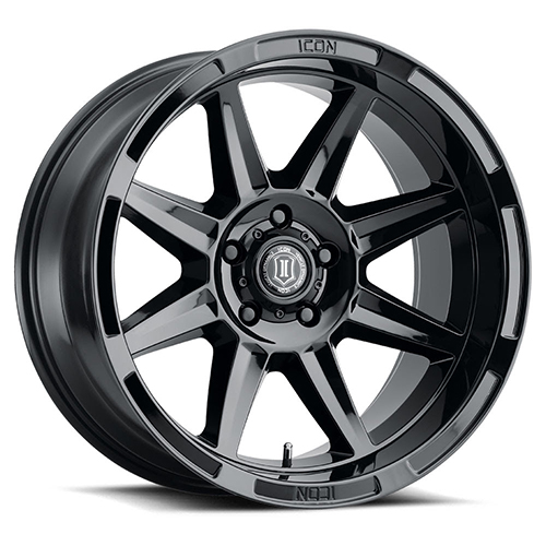 Icon Alloys Bandit Gloss Black - Part Number 6020106345GB Icon Alloys Bandit Gloss Black Photo