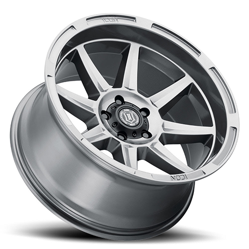 Icon Alloys Bandit Gunmetal - Part Number 6020108345GM Icon Alloys Bandit Gunmetal Photo