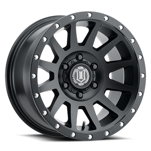Icon Alloys Compression Satin Black - Part Number 2020108947SB Icon Alloys Compression Satin Black Photo