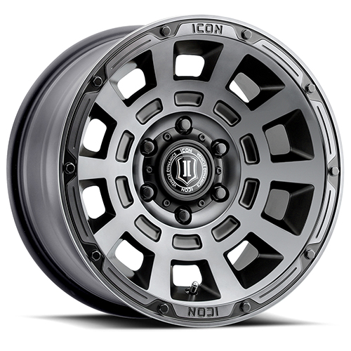 Icon Alloys Thrust Smoke Satin Black Photo