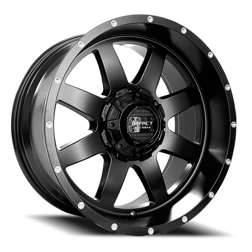 Impact Off-Road 804 Matte Black Photo