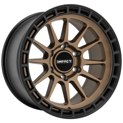Impact Off-Road 8814 Bronze w/ Black Ring - Part Number 8814BRZ-79050-12 Impact Off-Road 8814 Bronze w/ Black Ring Photo
