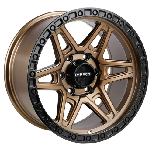 Impact Off-Road 881 Bronze w/ Black Bead - Part Number 881BRZ-79060-12 Impact Off-Road 881 Bronze w/ Black Bead Photo