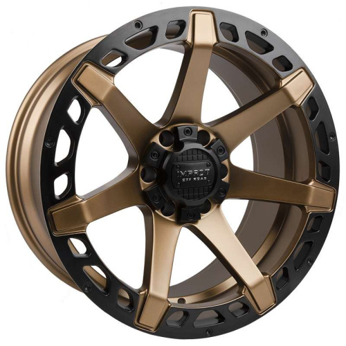 Impact Off-Road 904 Bronze w/ Black Bead - Part Number 904BRZ-21066-12 Impact Off-Road 904 Bronze w/ Black Bead Photo