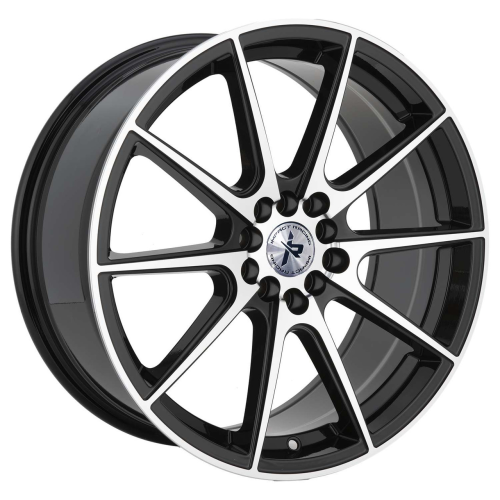 Impact Racing 503 Gloss Black Machined