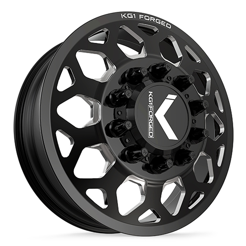 KG1 Forged Blitz KD006 Gloss Black Premium Milled - Part Number KD006F2482528GPM KG1 Forged Blitz KD006 Gloss Black Premium Milled Photo