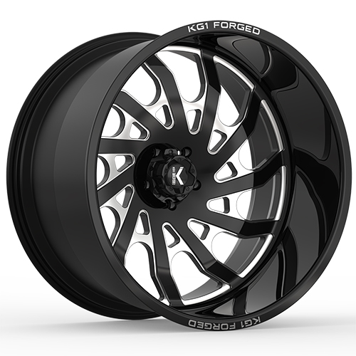 KG1 Forged Bounty KF006 Gloss Black Machined Photo