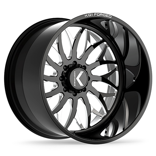 KG1 Forged Galactic KF022 Gloss Black Premium Milled - Part Number KF022241488GPM KG1 Forged Galactic KF022 Gloss Black Premium Milled Photo