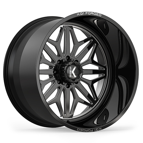 KG1 Forged Snow KF014 Gloss Black Premium Milled - Part Number KF014221487GPM KG1 Forged Snow KF014 Gloss Black Premium Milled Photo