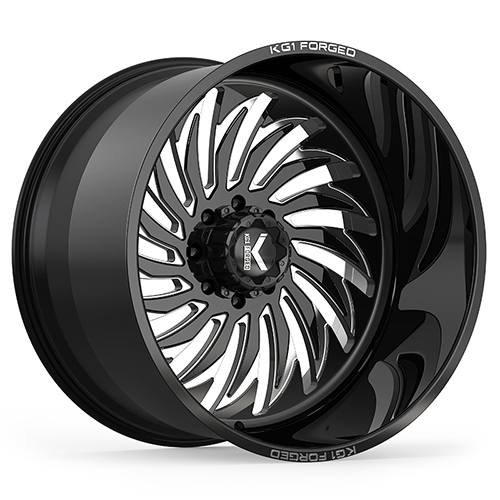 KG1 Forged Hurricane KF017 Gloss Black Premium Milled - Part Number KF017221486GPM-L KG1 Forged Hurricane KF017 Gloss Black Premium Milled Photo