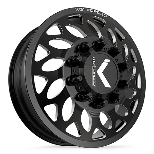 KG1 Forged Lotus KD007 Gloss Black Premium Milled - Part Number KD007F2682528GPM-L KG1 Forged Lotus KD007 Gloss Black Premium Milled Photo