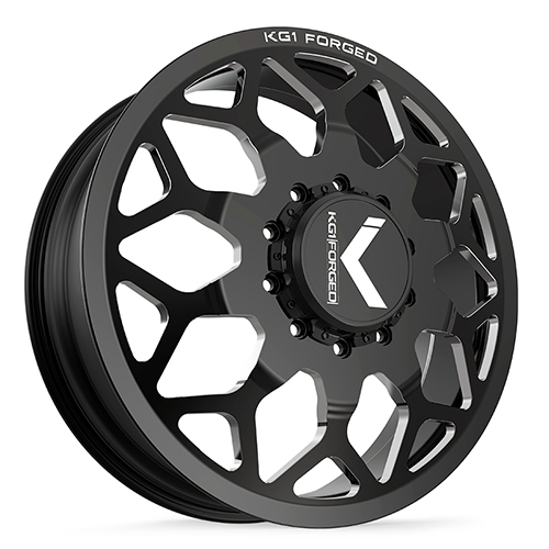KG1 Forged Luxor KD016 Gloss Black Premium Milled - Part Number KD016O2482521GPM KG1 Forged Luxor KD016 Gloss Black Premium Milled Photo