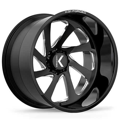 KG1 Forged Swoop KC020 Gloss Black Premium Milled - Part Number KC020241486GPM-R KG1 Forged Swoop KC020 Gloss Black Premium Milled Photo