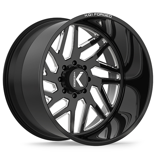 KG1 Forged YAZ-N KF009 Gloss Black Premium Milled - Part Number KF009281469GPM-R-N KG1 Forged YAZ-N KF009 Gloss Black Premium Milled Photo