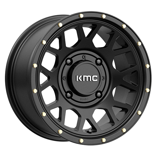 KMC KS135 Grenade Satin Black - Part Number KS13547044710 KMC KS135 Grenade Satin Black Photo