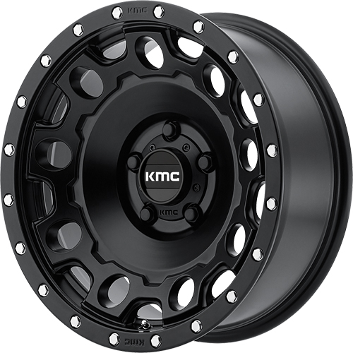 KMC KM529 Holeshot Satin Black - Part Number KM52978564734 KMC KM529 Holeshot Satin Black Photo