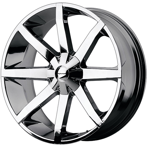 KMC KM651 Slide Chrome - Part Number KM65122966238 KMC KM651 Slide Chrome Photo
