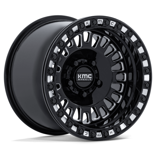 KMC Ks242 Aztec Beadlock Gloss Black Milled