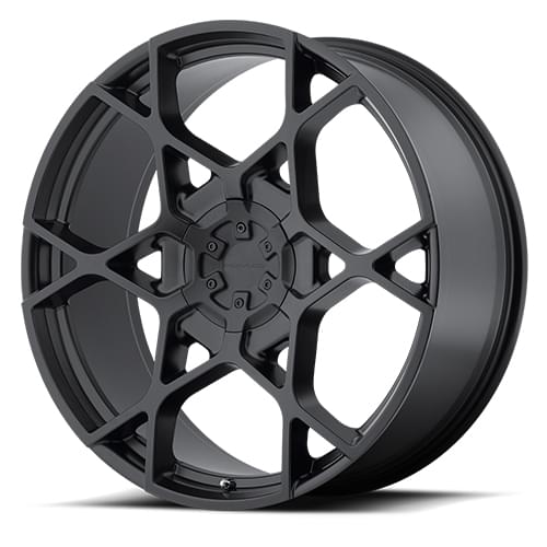 KMC KM695 Crosshair Satin Black - Part Number KM69528578715 KMC KM695 Crosshair Satin Black Photo