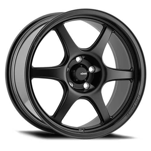 Konig Hexaform 106 Matte Black - Part Number 106B-HF97100455 Konig Hexaform 106 Matte Black Photo
