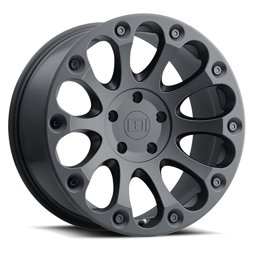 Level 8 Impact Matte Black - Part Number 1685LIM126127M78 Level 8 Impact Matte Black Photo