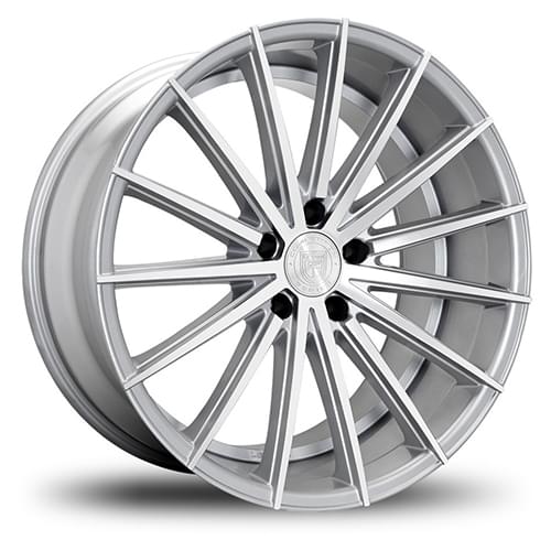 Lexani Pegasus 661 Silver Machined - Part Number 661-2210-13-38SM Lexani Pegasus 661 Silver Machined Photo
