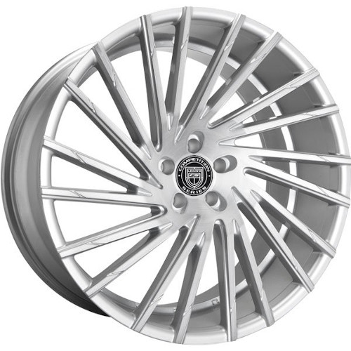 Lexani Wraith 663 Silver Brushed - Part Number 663-2210-45-38SBM Lexani Wraith 663 Silver Brushed Photo
