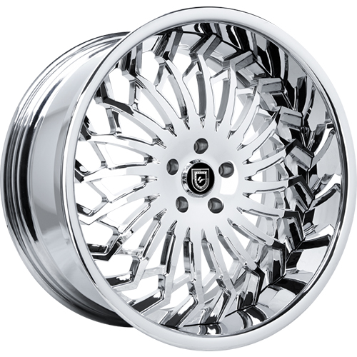 Lexani Spartacus LF-743 Chrome Forged - Part Number LF743-2090 Lexani Spartacus LF-743 Chrome Forged Photo