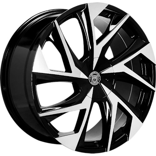 Lexani Ghost 670 Machined Black - Part Number 670-2610-83-15MB Lexani Ghost 670 Machined Black Photo