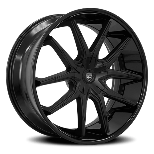 Lexani R12 Black - Part Number R12-2290-45-25SBSSB Lexani R12 Black Photo