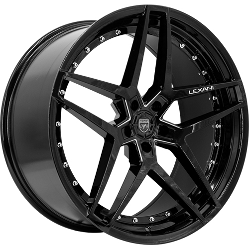 Lexani Spike 686 Gloss Black Photo