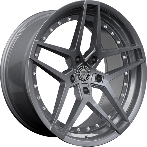 Lexani Spike 686 Gunmetal - Part Number 686-2205-45-27GM Lexani Spike 686 Gunmetal Photo