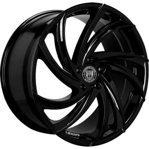 Lexani Twister 673 Black - Part Number 673-2610-15-20FB Lexani Twister 673 Black Photo
