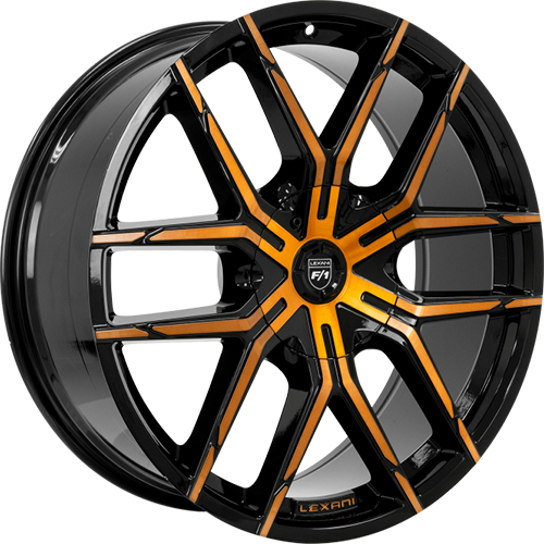 Lexani Vertigo 688 Black W Bronze Tint - Part Number 688-2290-13-30BBZT Lexani Vertigo 688 Black W Bronze Tint Photo