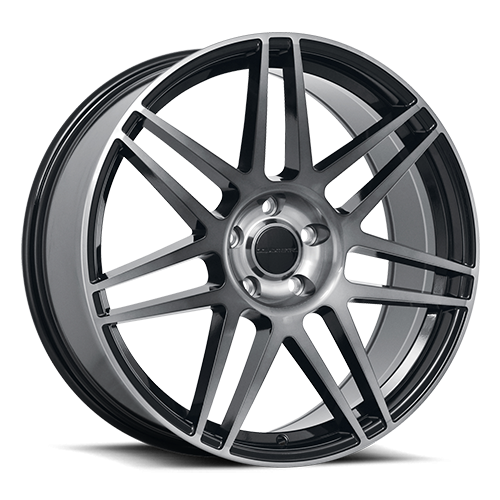 Liquid Metal Carbon Gloss Black Machined