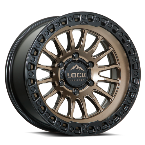 Lock Offroad Grit Matte Bronze w/ Matte Black Ring