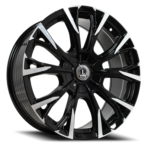 Luxxx Lux 46 Gloss Black Machined