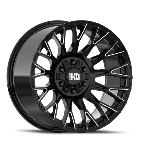 Luxxx Hd Lhd43 Gloss Black Milled Photo