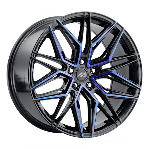 Mach Forged MF.6 Gloss Black W/ Blue Face Photo