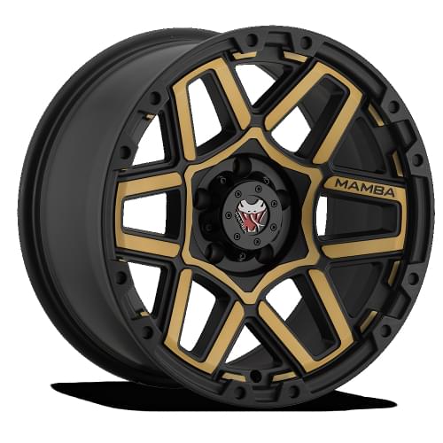 Mamba M23 595 Matte Black W/ Bronze Face - Part Number 595MBZ-M232936128 Mamba M23 595 Matte Black W/ Bronze Face Photo