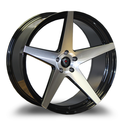 Marquee Wheels M1001 Black Machined
